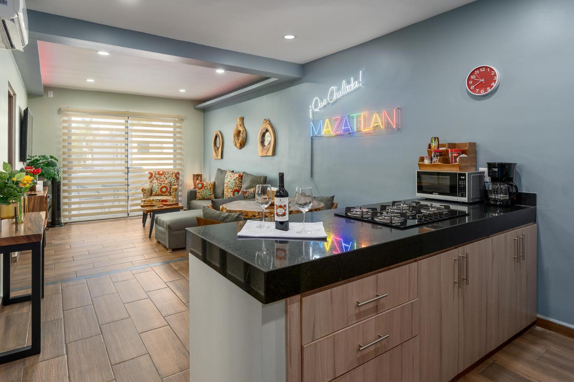 New & Comfy, 5 Star Area, Walk 2 Beach, Pool, Views, King Bed มาซาตลัน ภายนอก รูปภาพ